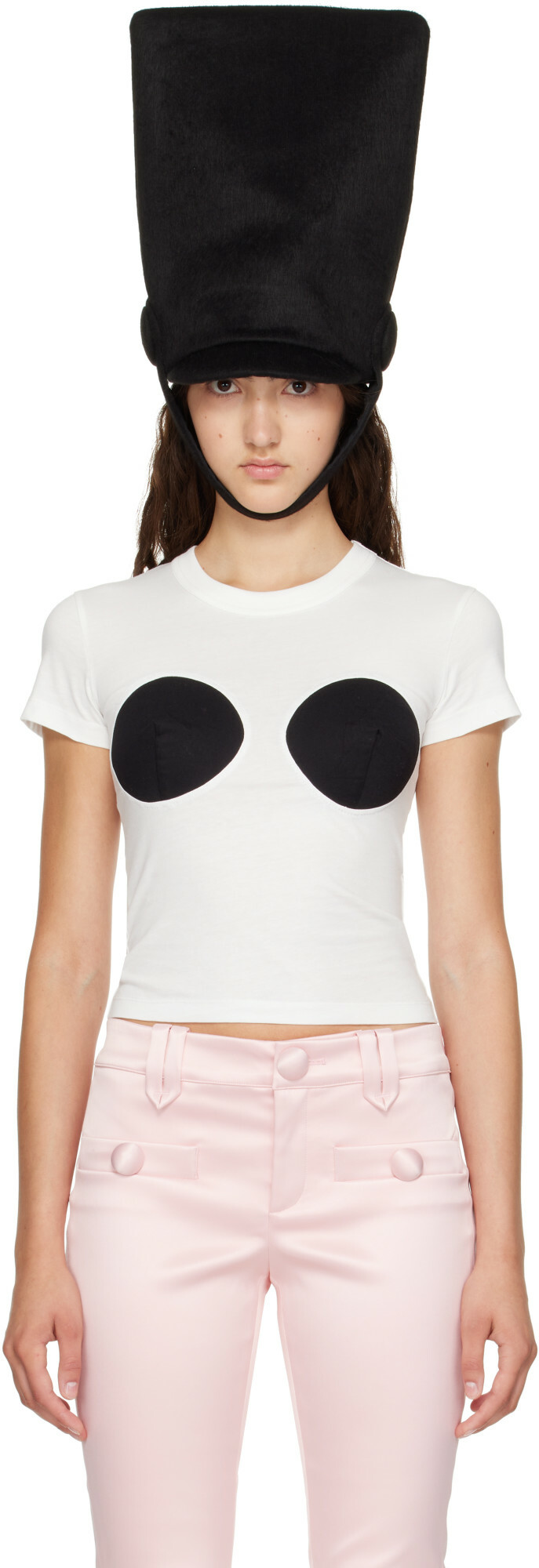 VAQUERA White Bullet Bra T-shirt