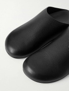 The Row - Hudson Full-Grain Slippers - Black