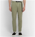 Remi Relief - Slim-Fit Cotton-Twill Chinos - Men - Army green
