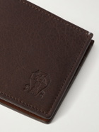 Brunello Cucinelli - Logo-Debossed Leather Billfold Wallet