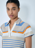 Lacoste Slim Fit Striped Piqué Polo Shirt