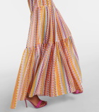 Missoni Zigzag cotton and silk maxi dress