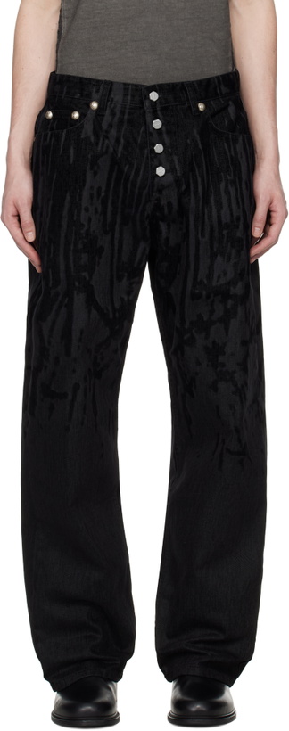 Photo: Thug Club Black Blood Lazered Jeans