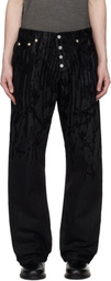 Thug Club Black Blood Lazered Jeans