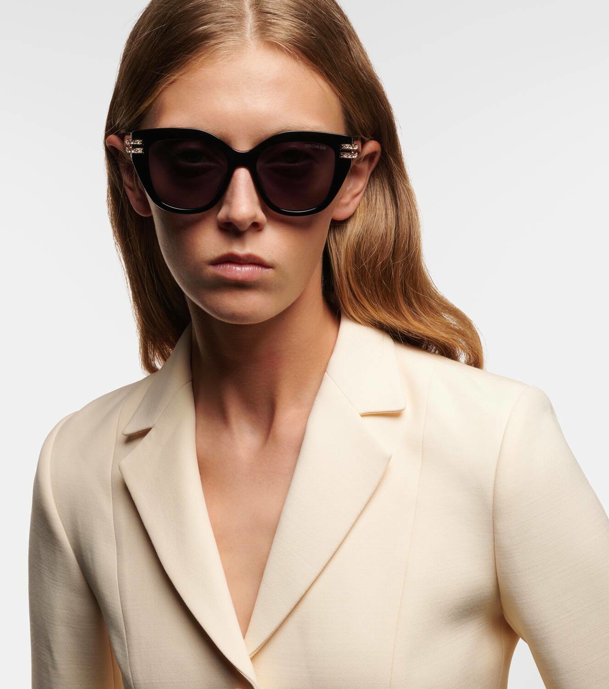 Dior Eyewear CDior B4I Butterfly embellished sunglasses