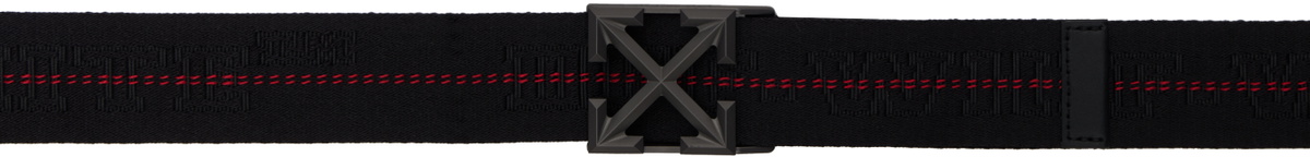 Off-White Black Arrow Tape Belt