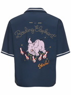 KENZO PARIS - Elephant Cotton Poplin Shirt