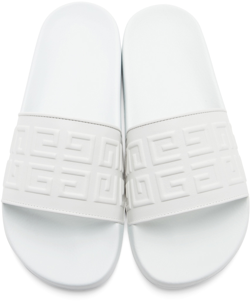 Givenchy store white sandals