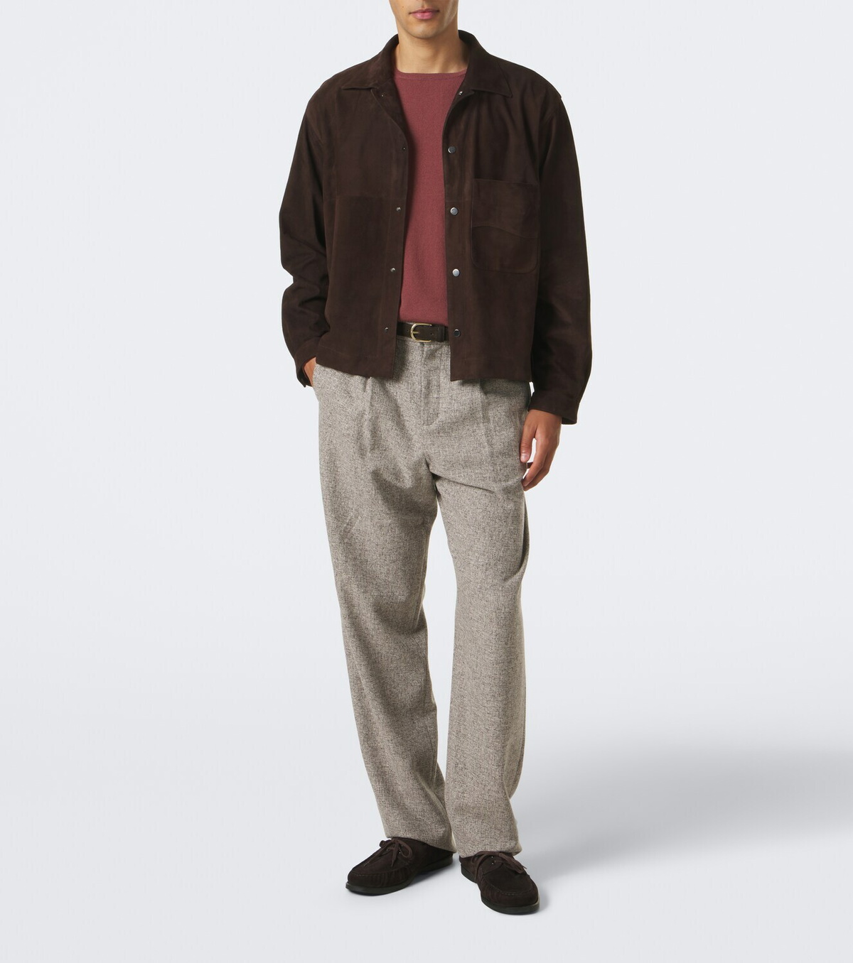 Stòffa Wave suede jacket