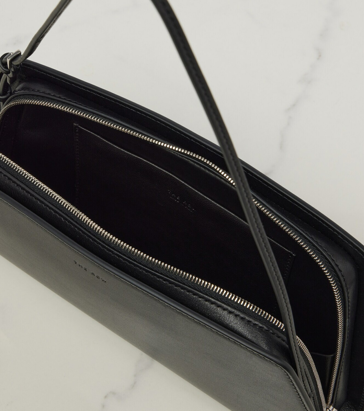 The Row Dalia leather shoulder bag