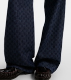 Dries Van Noten Floral wide-leg jeans