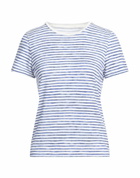 Majestic Filatures Womens T-shirt Bright in Blue