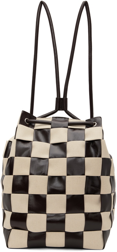 Photo: Bottega Veneta Off-White & Black Cassette Sailor Bag