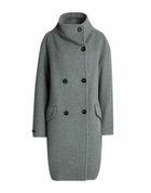 Peserico Womens Coat in Grey
