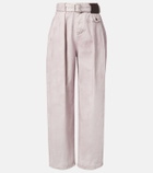 Loewe Belted wide-leg jeans