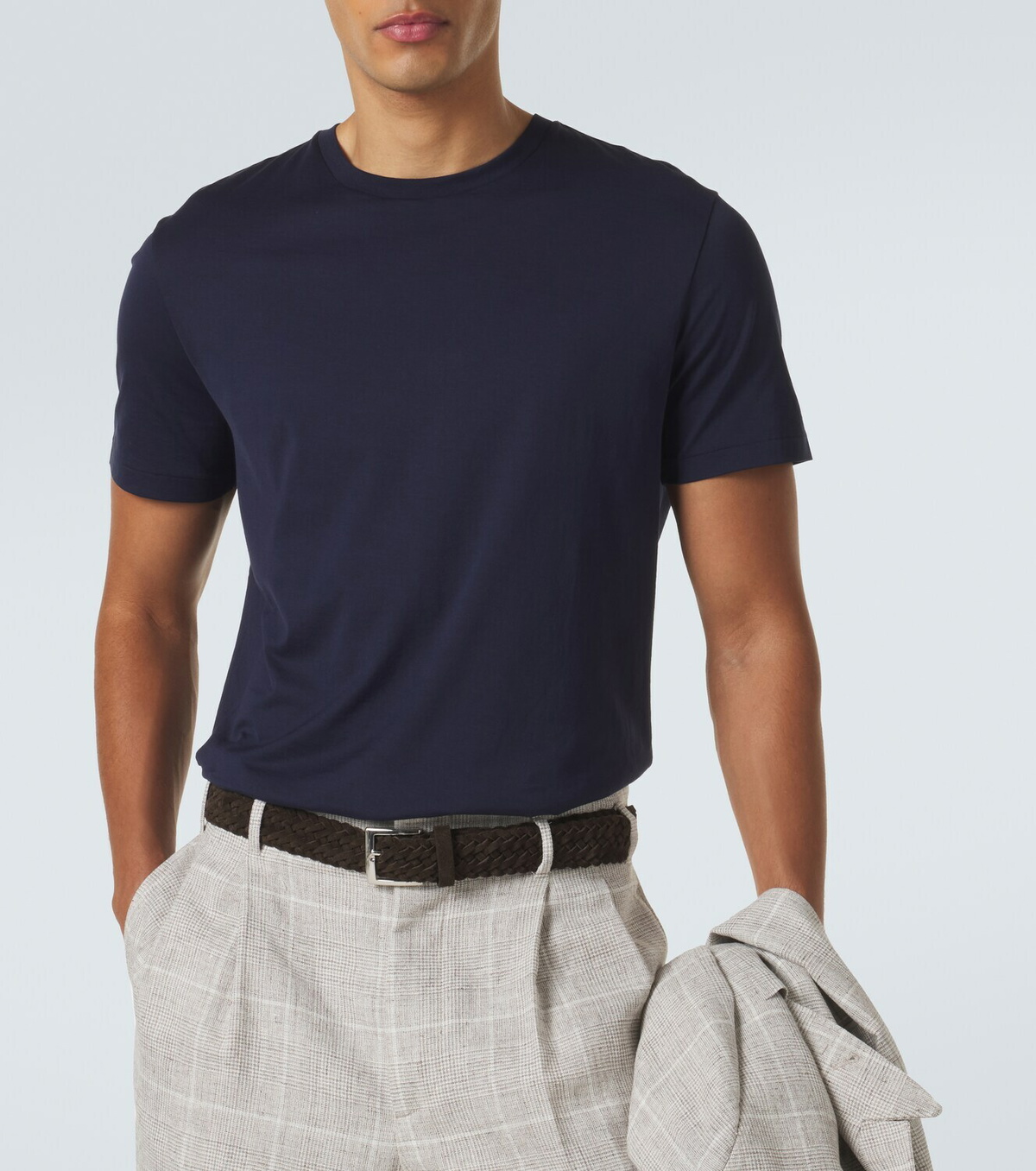 Ralph Lauren Purple Label Cotton jersey T-shirt