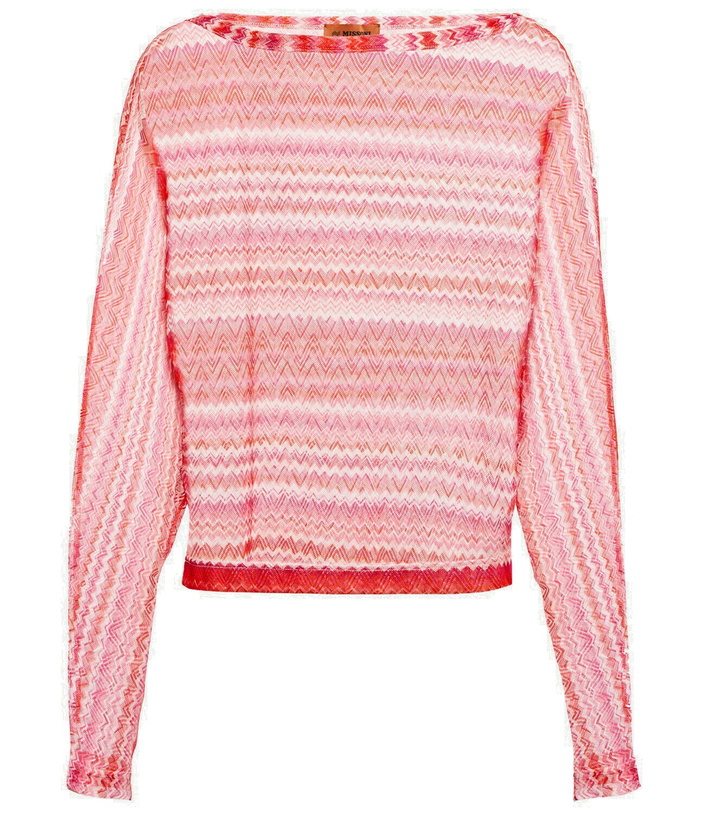 Photo: Missoni Mare Zig-zag knit top