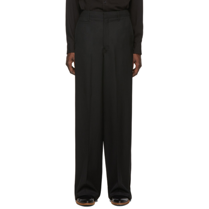 Photo: Lemaire Black Wide Leg Trousers