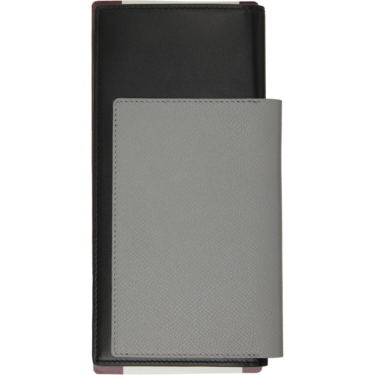 Balenciaga Gray 1 Ticket Passport Long Wallet