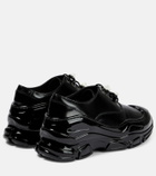 Simone Rocha - Low Trek leather Derby shoes