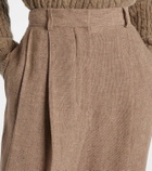Loro Piana Linen wide-leg pants