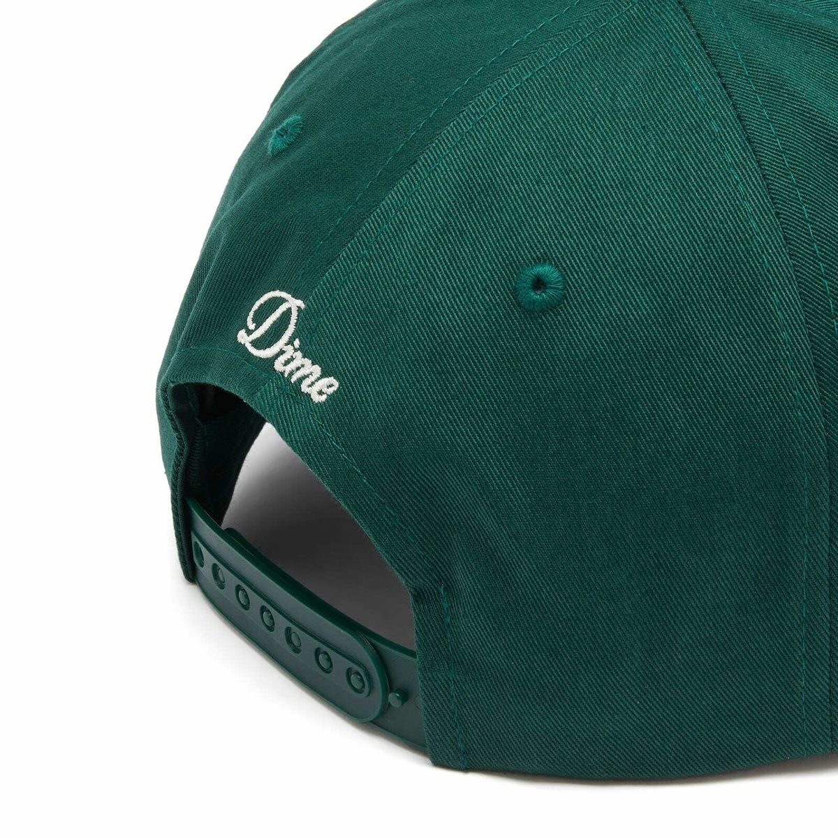 【DIME】 Cursive D Full Fit Cap / Forest Green Dime - 【残りわずか】Cursive D Full Fit Cap | ACRMTSM ONLINE