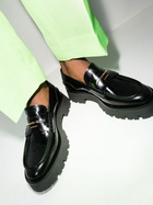 Alexander Wang Carter Lug-Sole Box Loafers