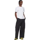 Moncler Three-Pack White Logo Patch Cotton T-shirts