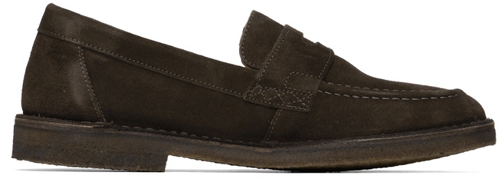 Photo: Drake's Brown Canal Penny Loafers