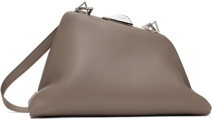 Photo: The Attico Taupe Day Off Shoulder Bag