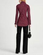 Chiara Boni La Petite Robe Womens Top Burgundy
