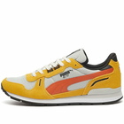 Puma Men's RX 737 Sneakers in White/Mustard Seed