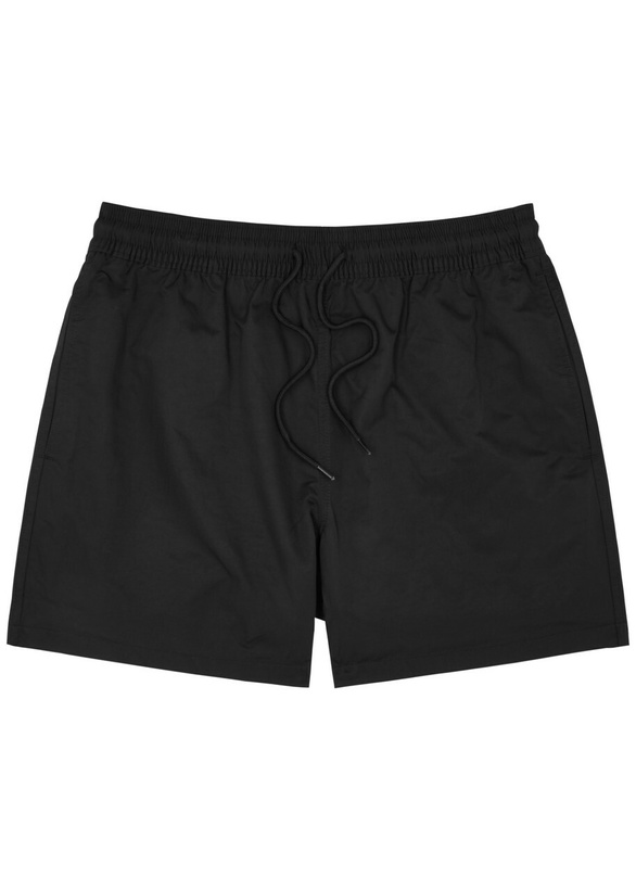 Photo: Colorful Standard Shell Swim Shorts Black