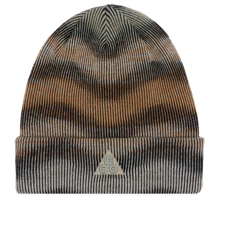 Photo: Nike Men's Apparel ACG Peak Beanie in Flax/Guava/Jade 