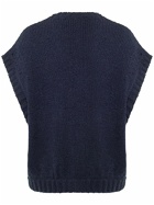 DSQUARED2 - Buttoned Wool Knit Cardigan Vest