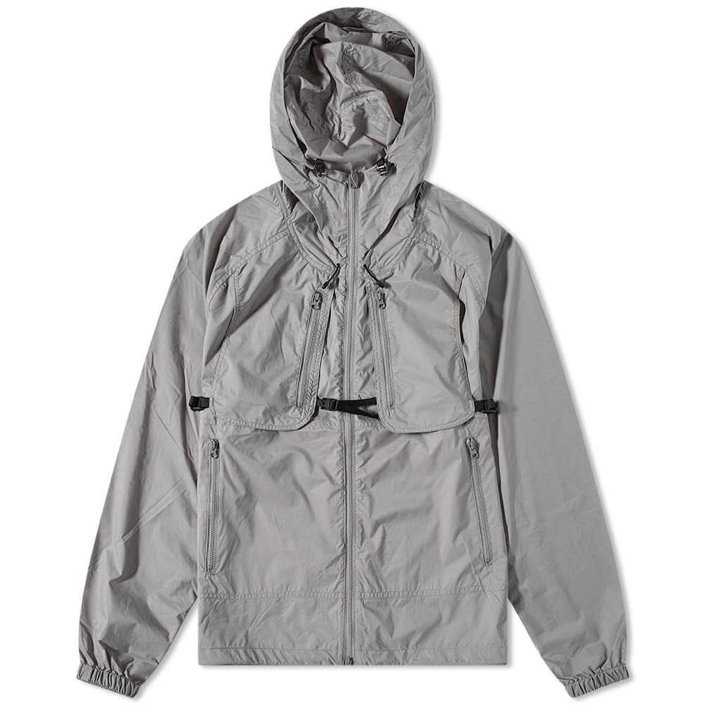 CAYL Men's Buckle Wind Jacket in Grey CAYL