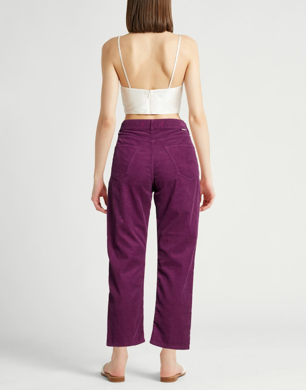 Jucca Womens Pants Plum