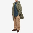 FrizmWORKS Men's Vincent M1965 Fishtail Parka Jacket 004 in Olive