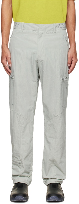 Photo: A-COLD-WALL* Gray Gaussian Trousers