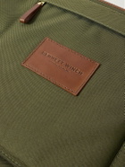 Bennett Winch - The Trifold Leather-Trimmed Cotton-Canvas Suit Carrier and Messenger Bag