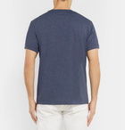 J.Crew - Printed Mélange Cotton-Blend Jersey T-Shirt - Men - Navy