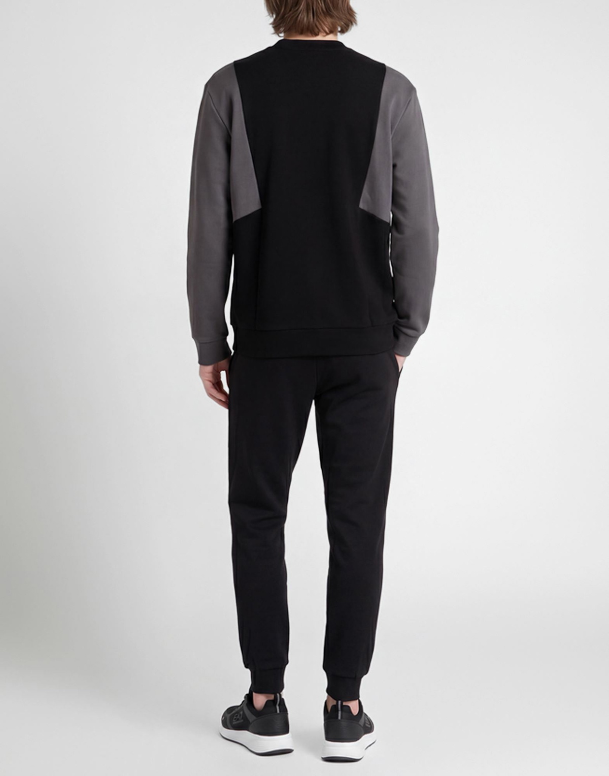 Ea7 Mens Sweatshirt in Black