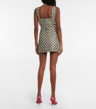 Dodo Bar Or Leather miniskirt