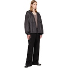 LEMAIRE Black Wide Jeans