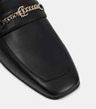 Christian Louboutin MJ Moc leather loafers