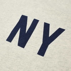 Velva Sheen 2 Tone NY Baseball Tee