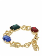 DOLCE & GABBANA - Dg Logo Multicolor Crystal Bracelet