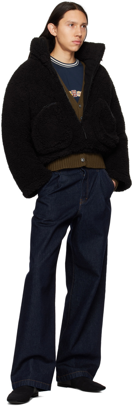 Connor McKnight Brown & White Ski Cardigan