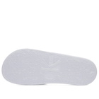Calvin Klein Women's Monogram Slider in Bright White/Black
