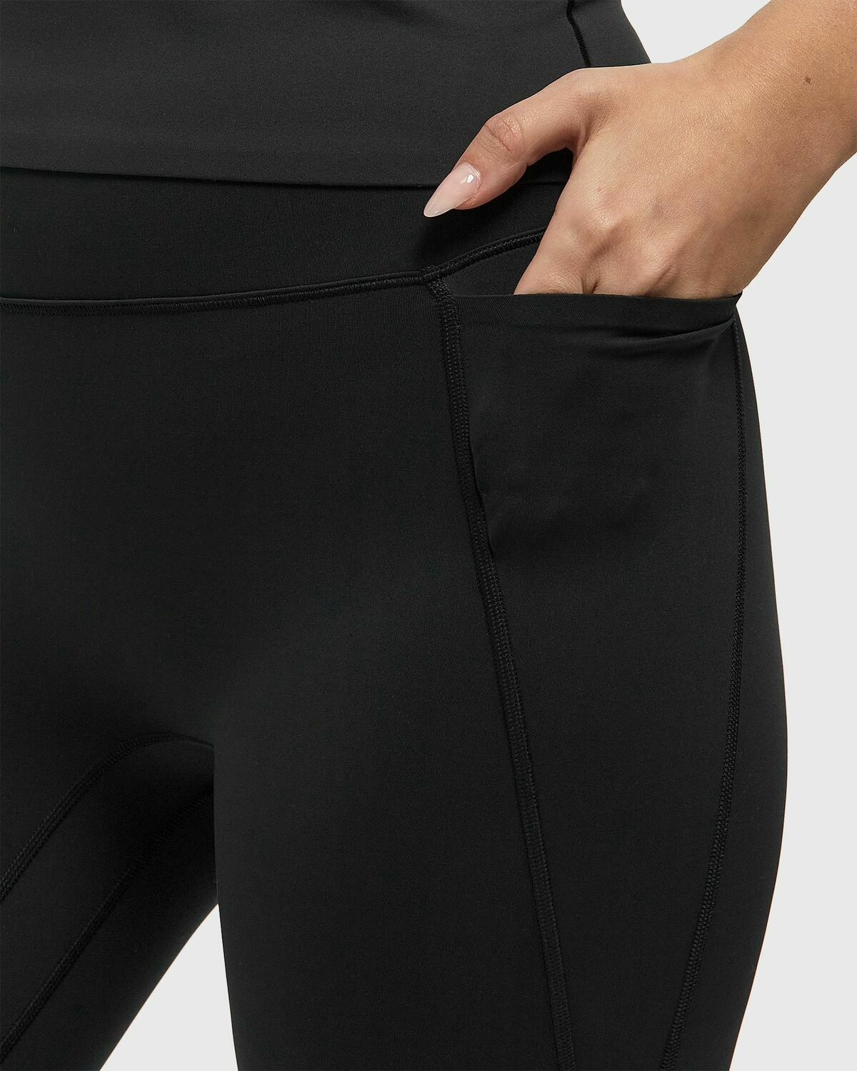 Nike DF UNVRSA HR 7/8 TGHT PKT Black Womens Leggings & Tight